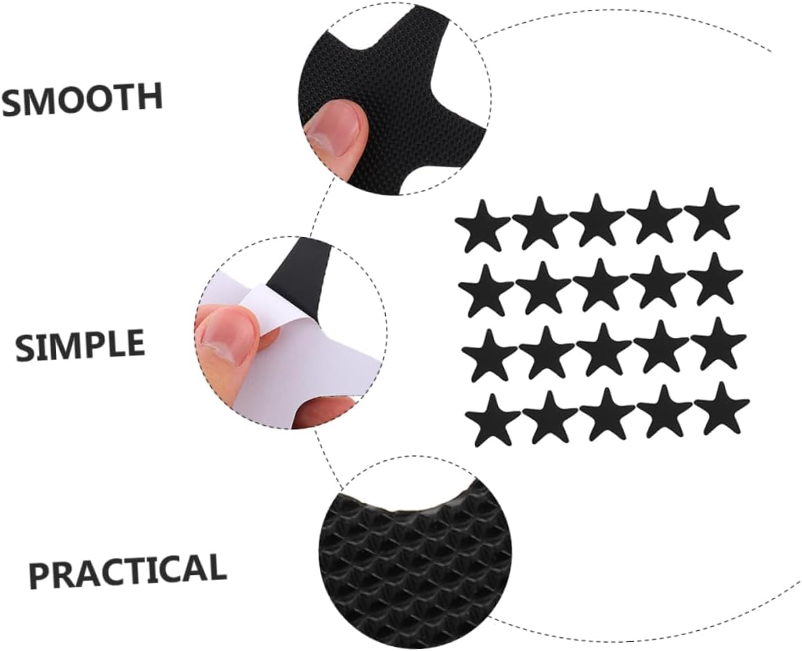 40-Piece Bath Non-Slip Tiles