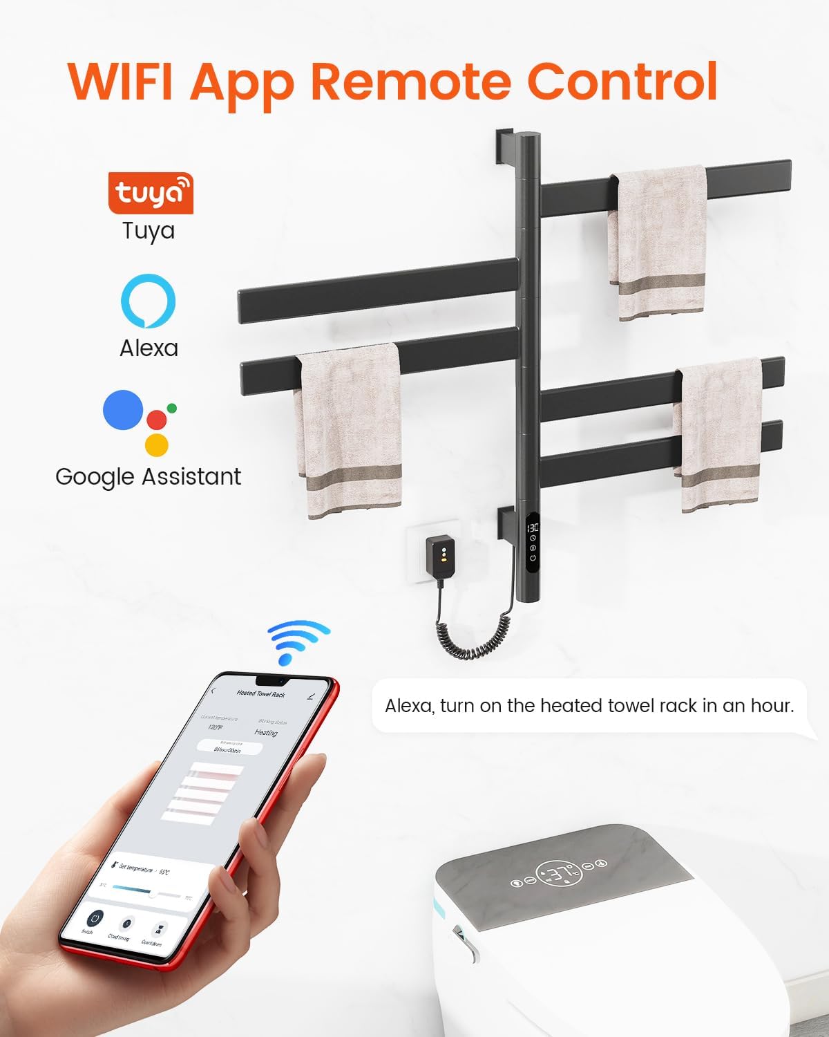 Heated Towels in Minutes