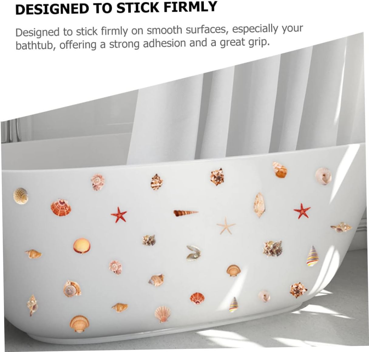 MAGICLULU Bathtub Sticker Non-Slip Peel-Off