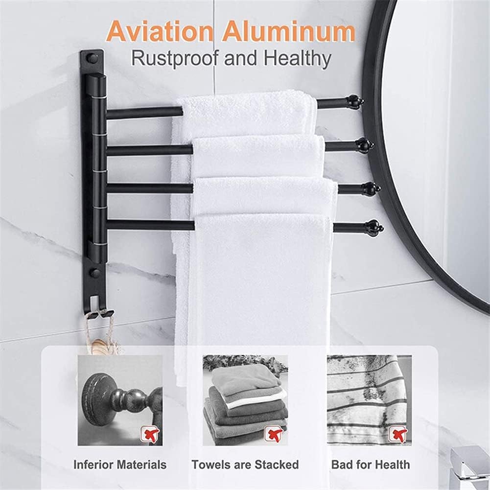 Luxury Rotating Towel Rail for Bathroom