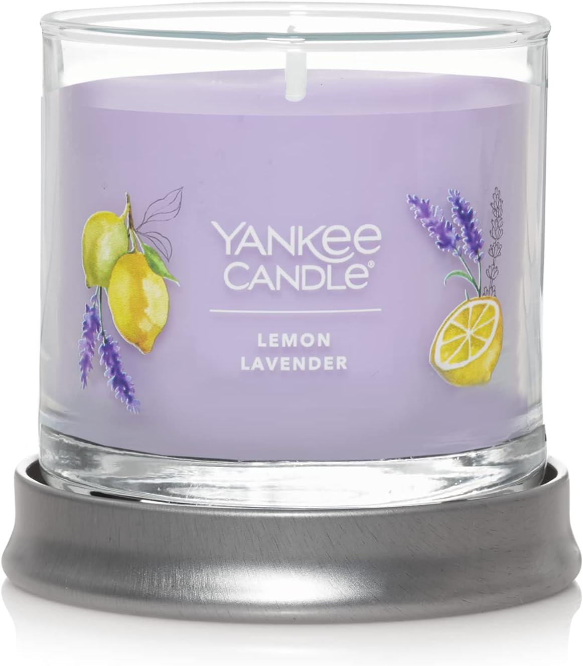 Lemon Lavender Scented Jar Candle