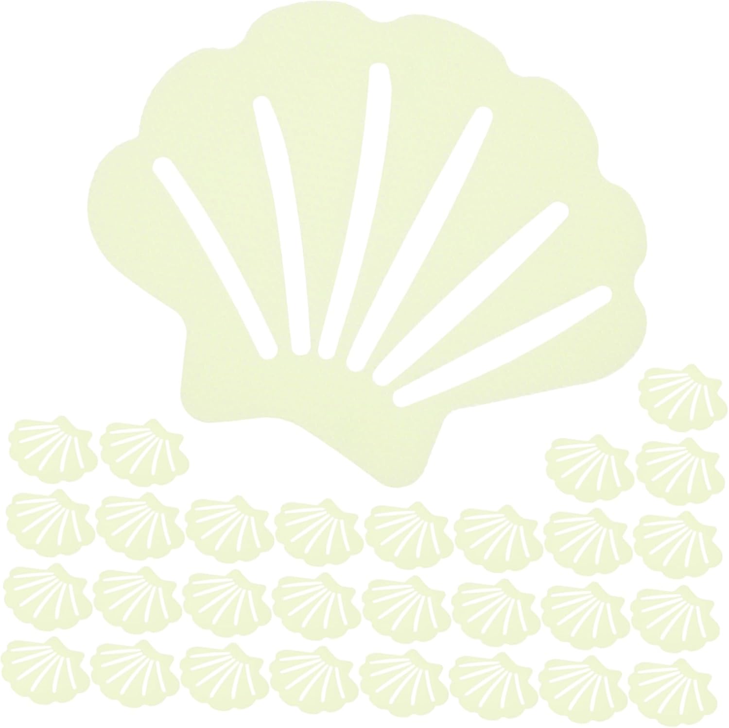 HoliBanna 30-Pack Non-Slip Bathtub Stickers