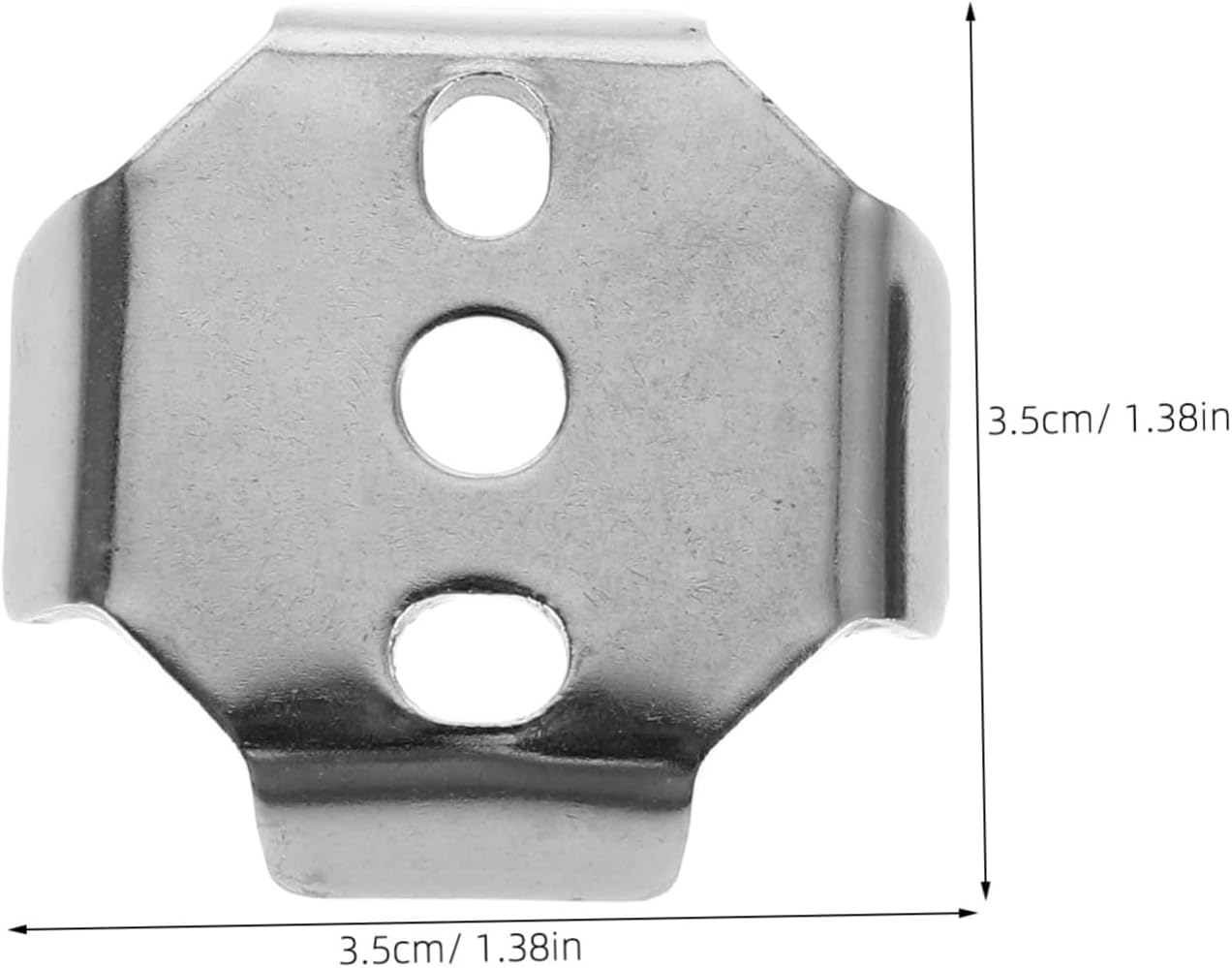 2pcs Bath Towel Rack Replacement with Base Pads and Fixing Clips