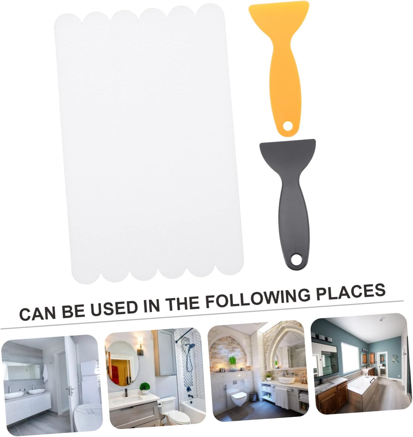 PRETYZOOM Non-Slip Bath Tub Sticker