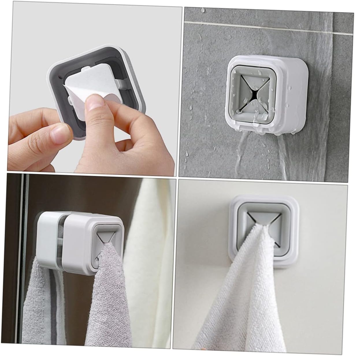 3-Piece Wall-Mounted Towel Holder Set