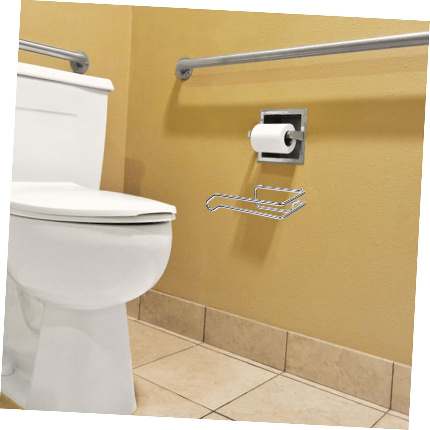 HoliBanna Heavy-Duty Wall-Mounted Bathroom Towel Holder