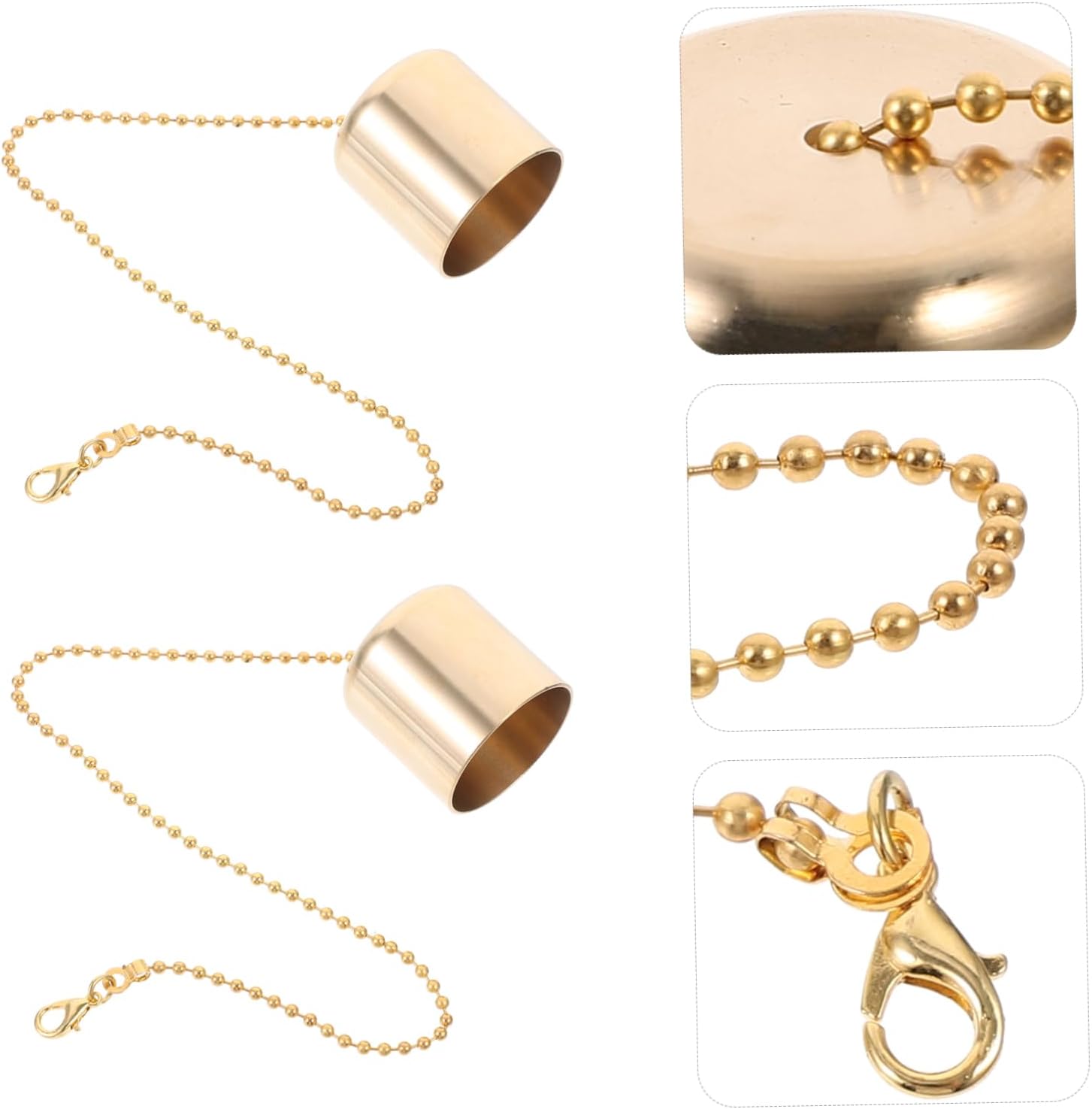 Elegant 5 Set Candle Snuffers for Wine Bottles