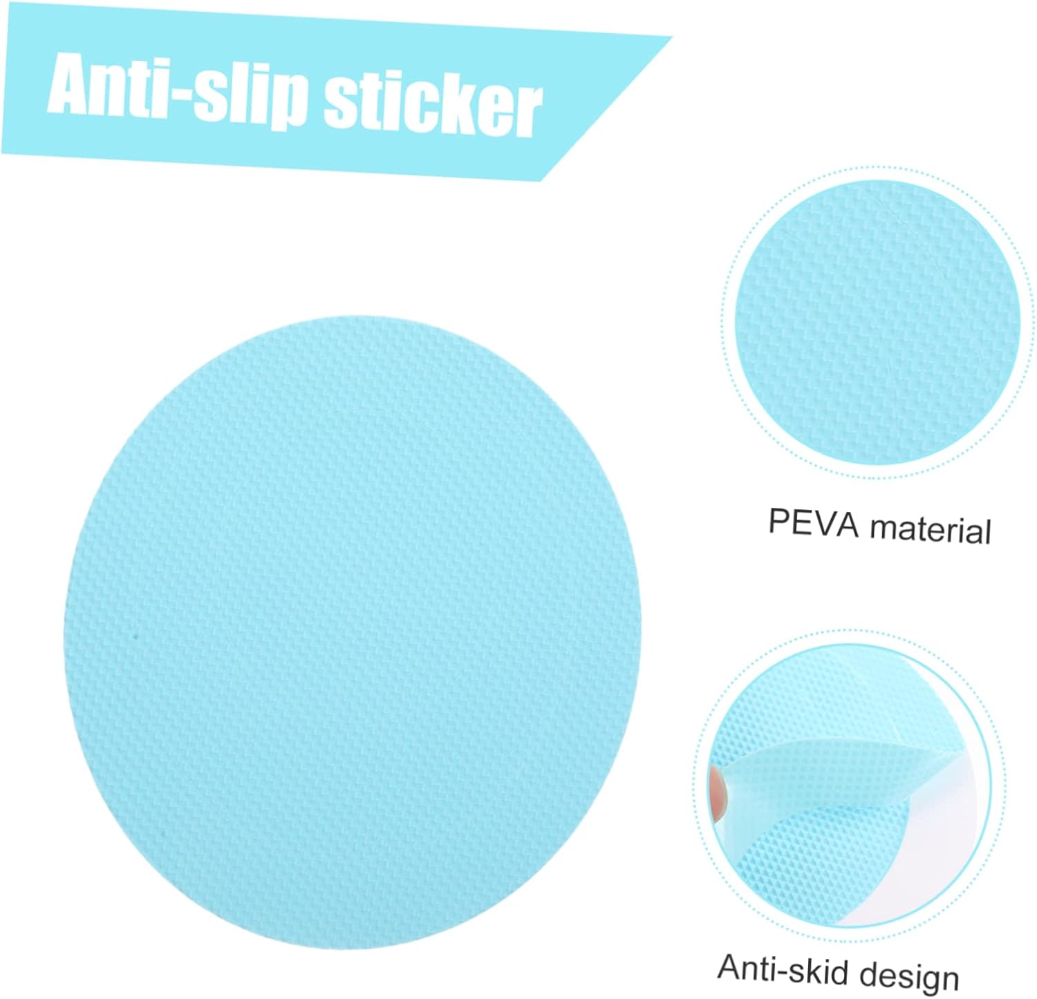 Pamingono Shower Stickers 20 Pieces Non Slip Safety for Bathtub