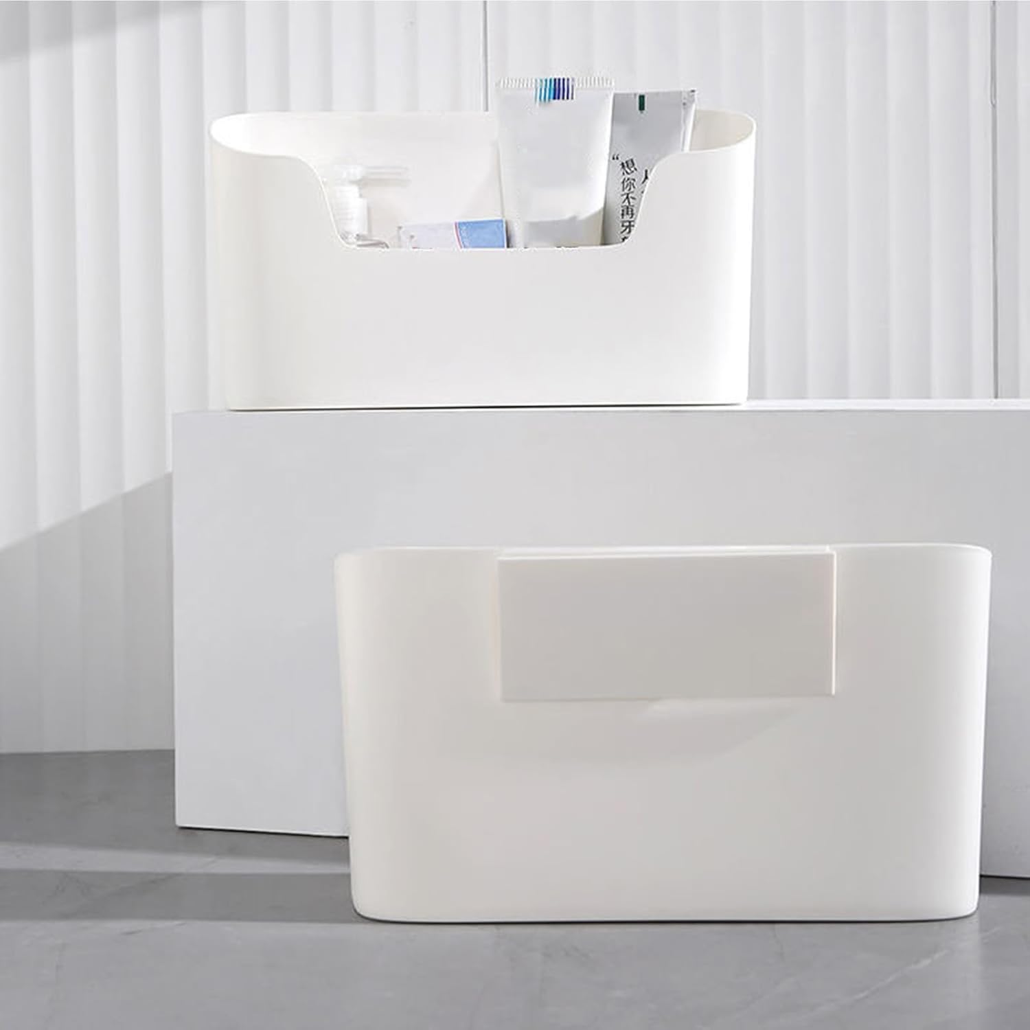 Bathroom Organizer Wall-Mounted Storage Box Multifunctional Shower Organiser