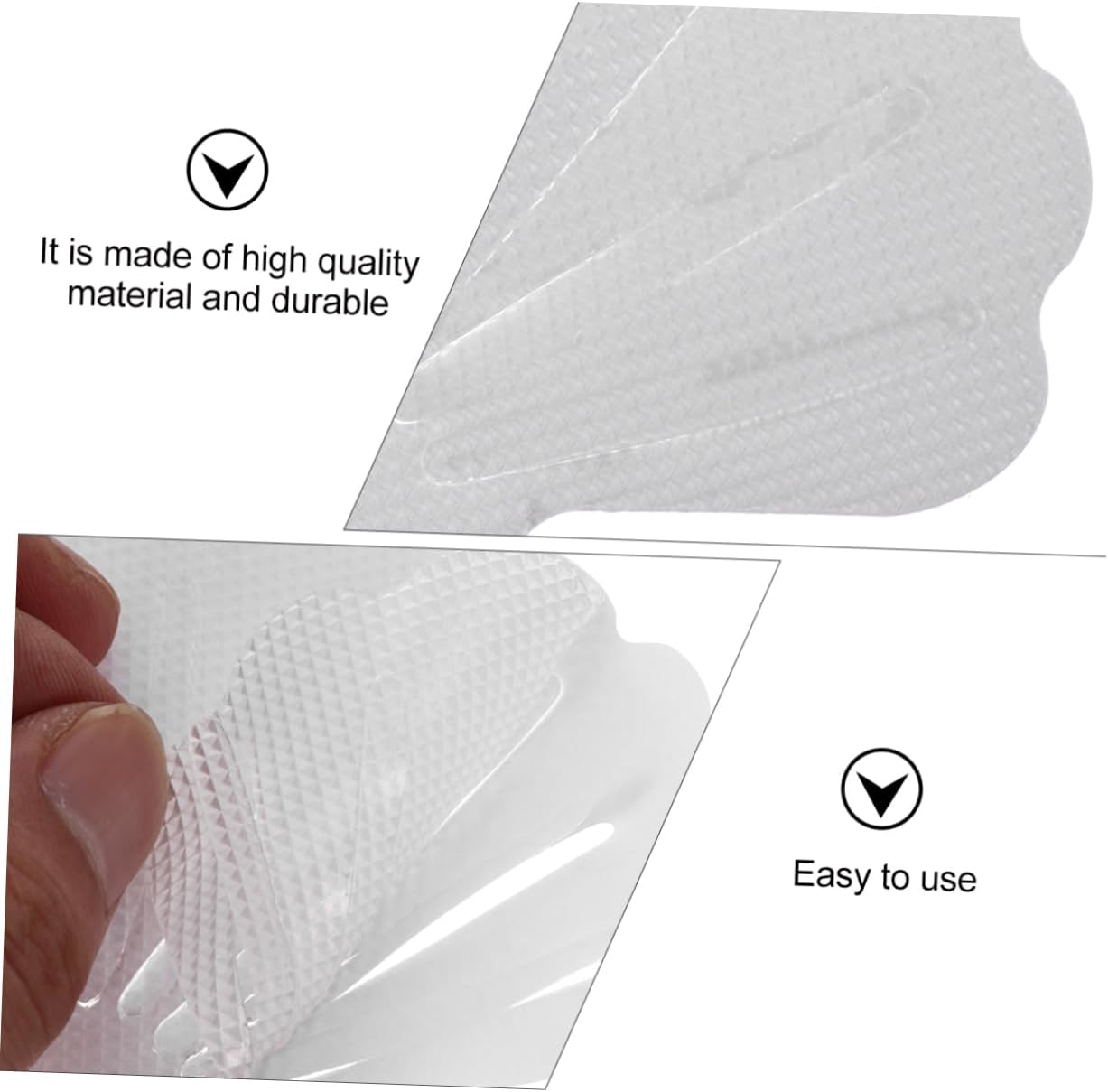 LIFKOME - 12pcs Anti-Slip Bath Stickers for Bathtubs Showers