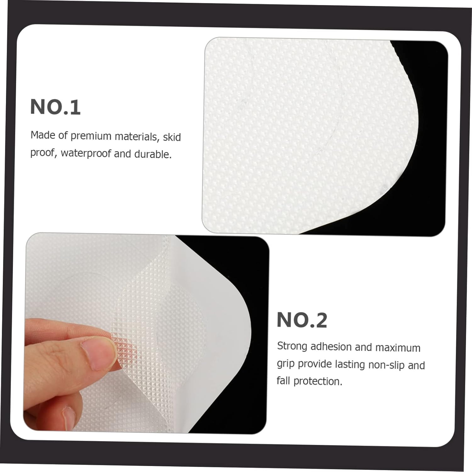 24-Piece Non-Slip Bathtub Stickers Safety Cover