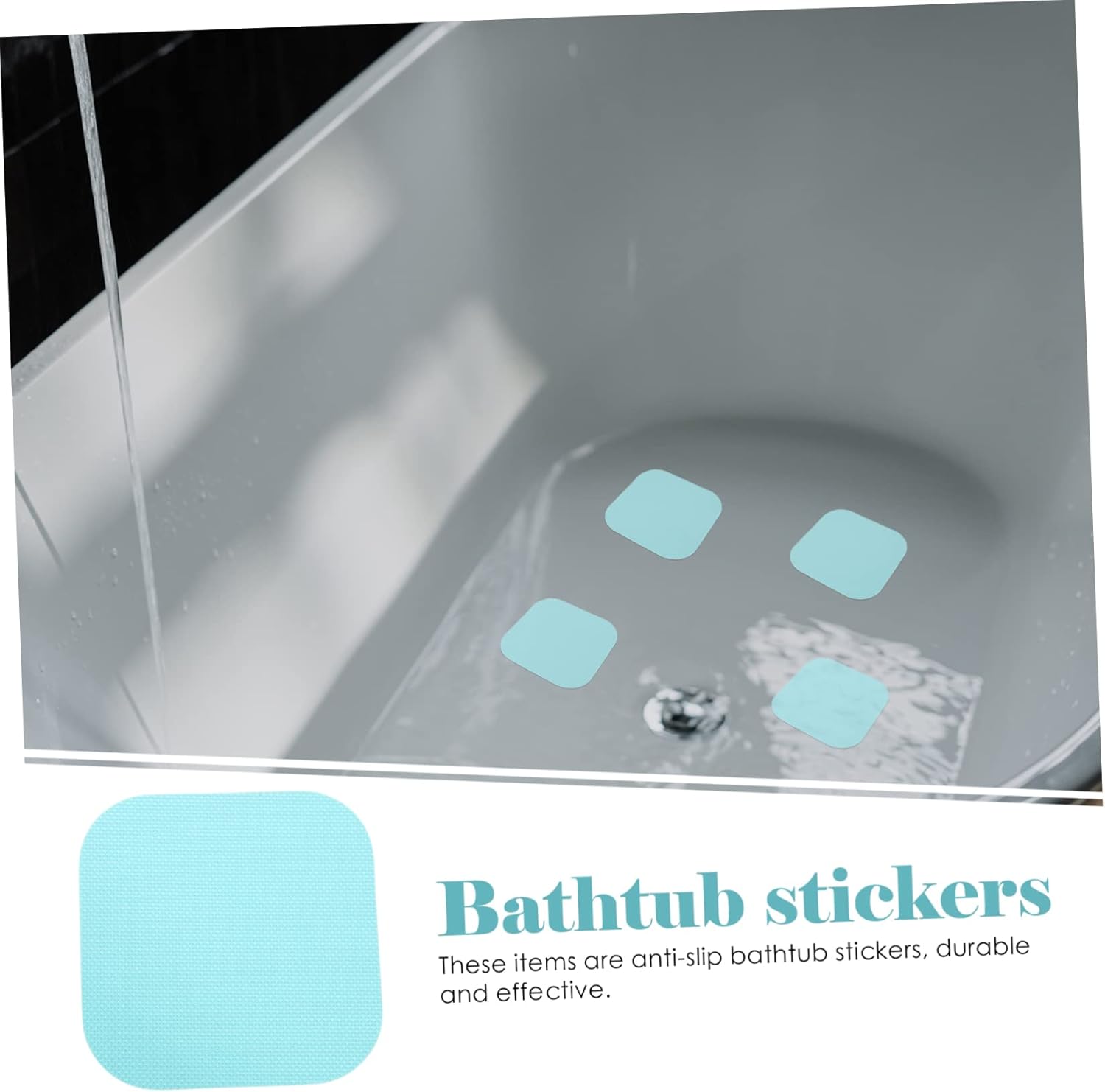 Bathroom Safety Sticker - Bathtub Bottom