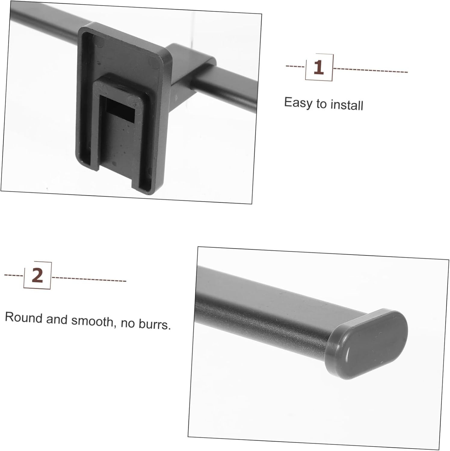 Space-Saving Wall-Mounted Towel Rack for Quick Dry Towels