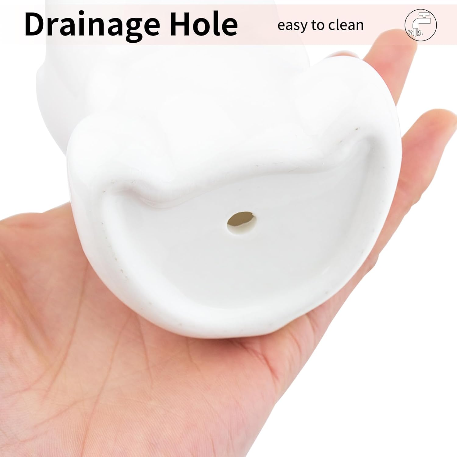 FlidRunest Kids Hippo Toothbrush Holder - Cute Hippo-Shaped Toothbrush Cup for Kids