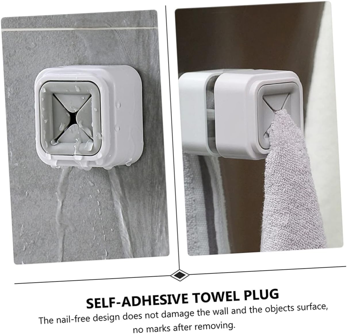 3-Piece Wall-Mounted Towel Holder Set