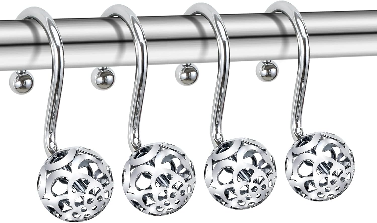 Stunning Set of 12 Bling Metal Showers Hangers