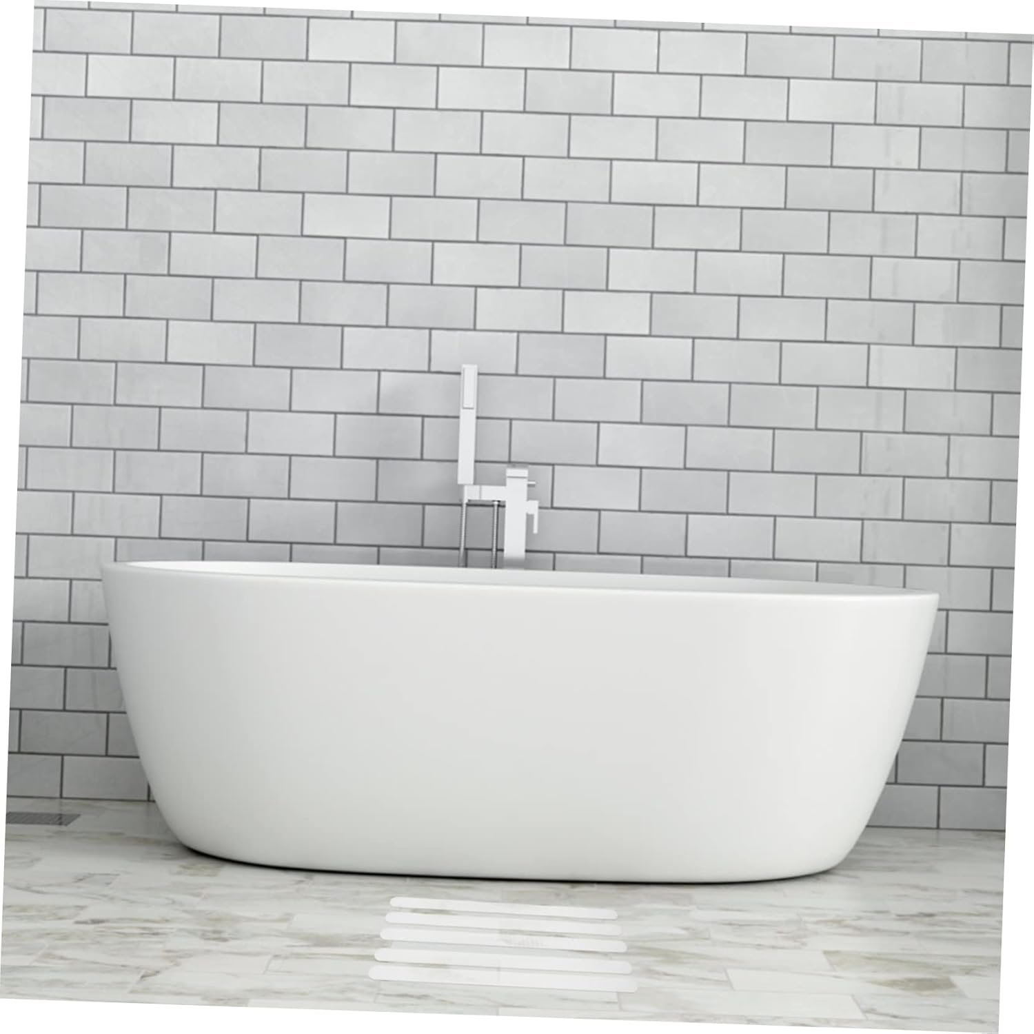 Quickly Stick Long-Lasting Non-Slip Peva Bathroom Stickers for Bathtubs Showers