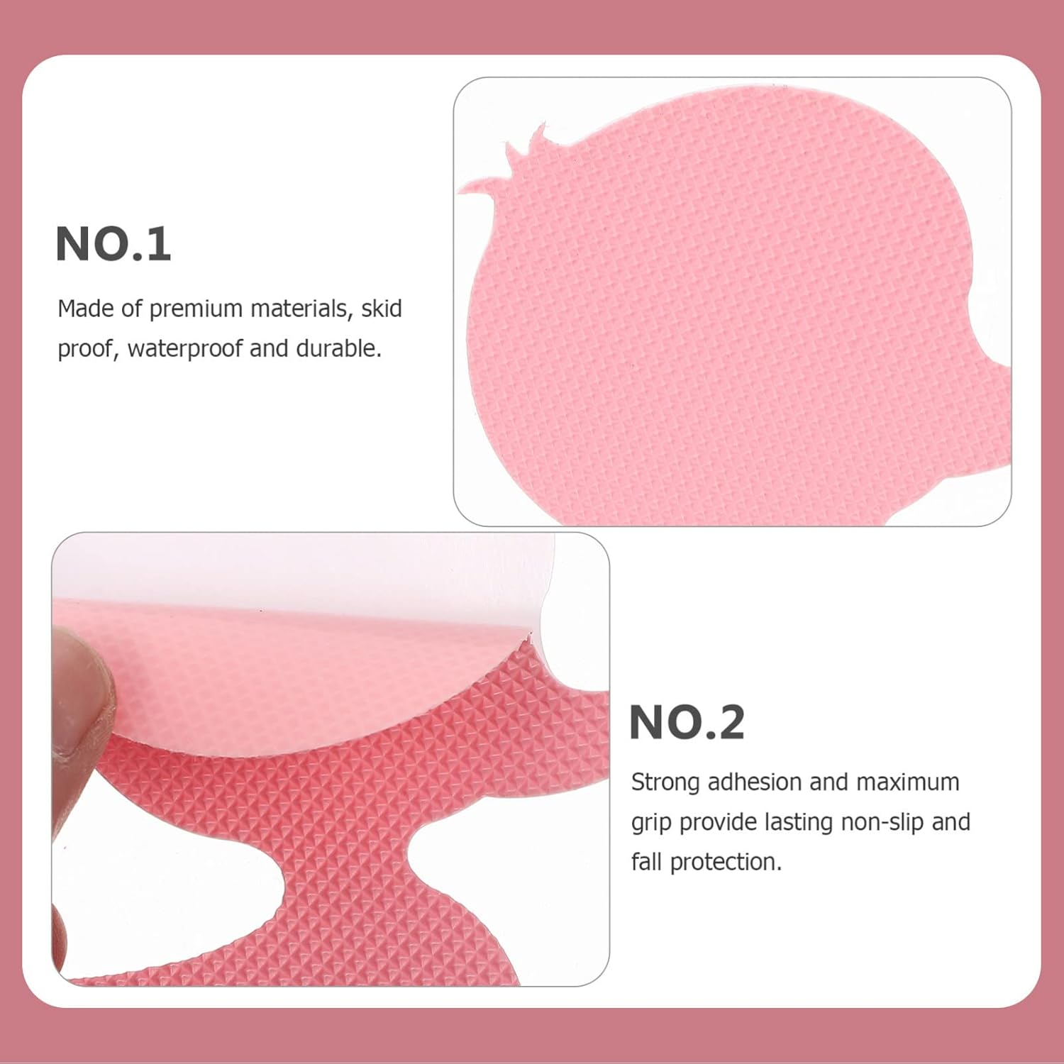 Zerodeko 24-Piece Non-Bathtub Stickers for Smooth Application in the Bathroom