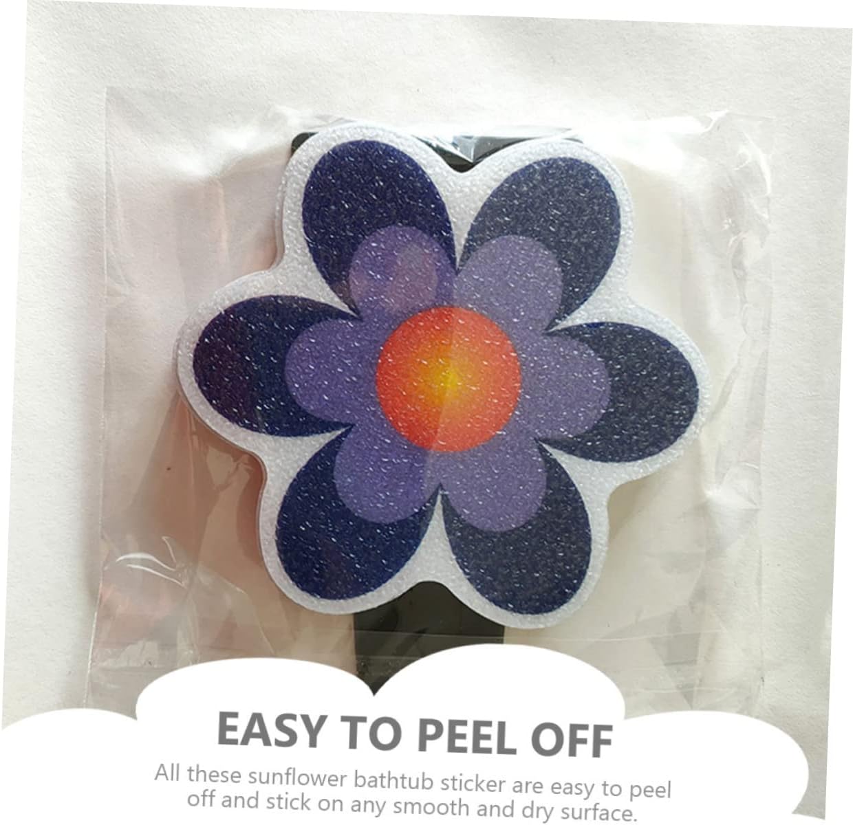 Wakauto 1Set Sunflower Non Skid Bathtub Stickers
