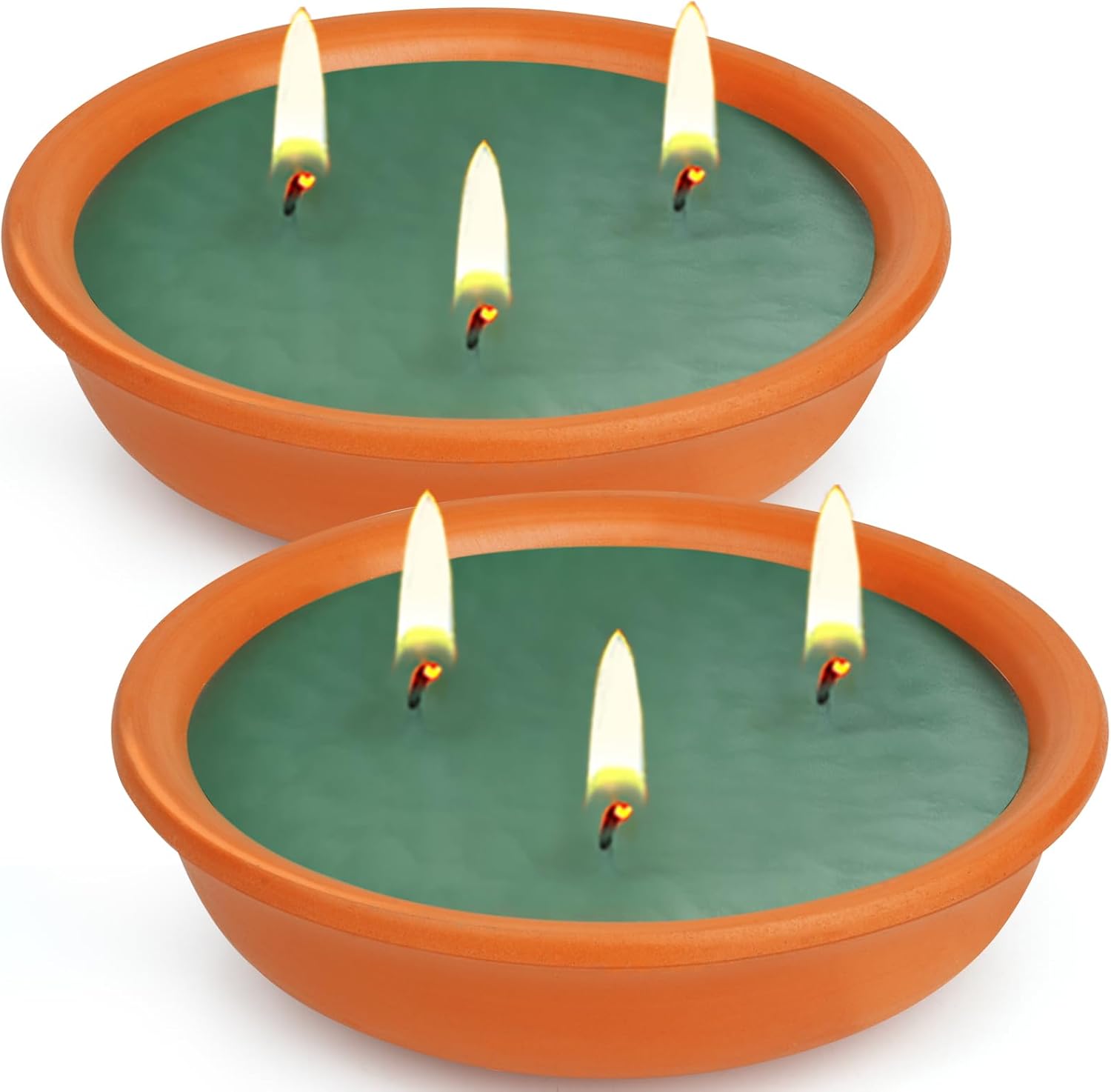 Citronella Candles Outdoor Double Pack