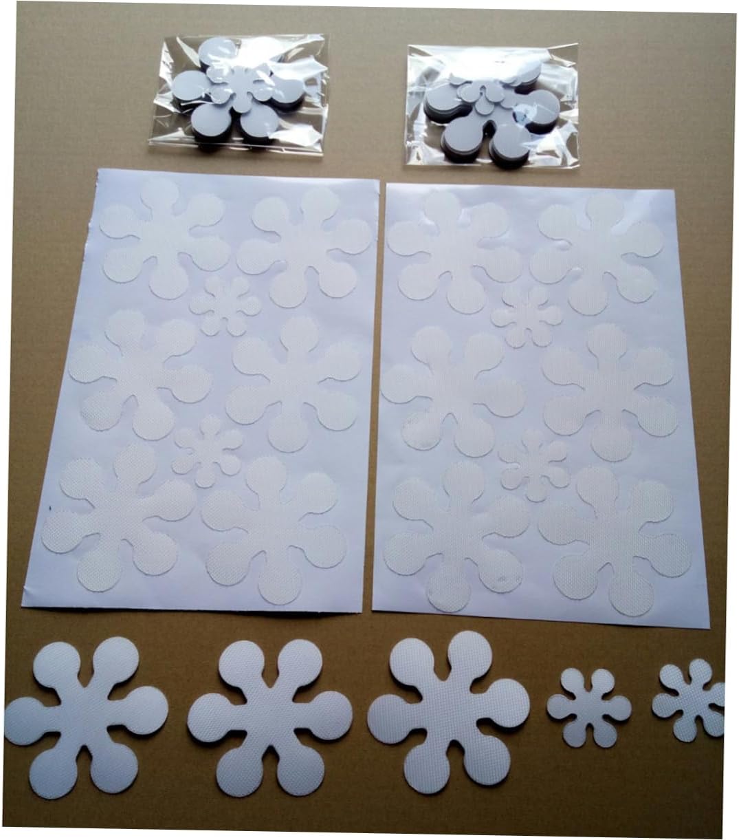 8-Piece Anti-Slip Bathtub Sticker Set for Bathroom Safety