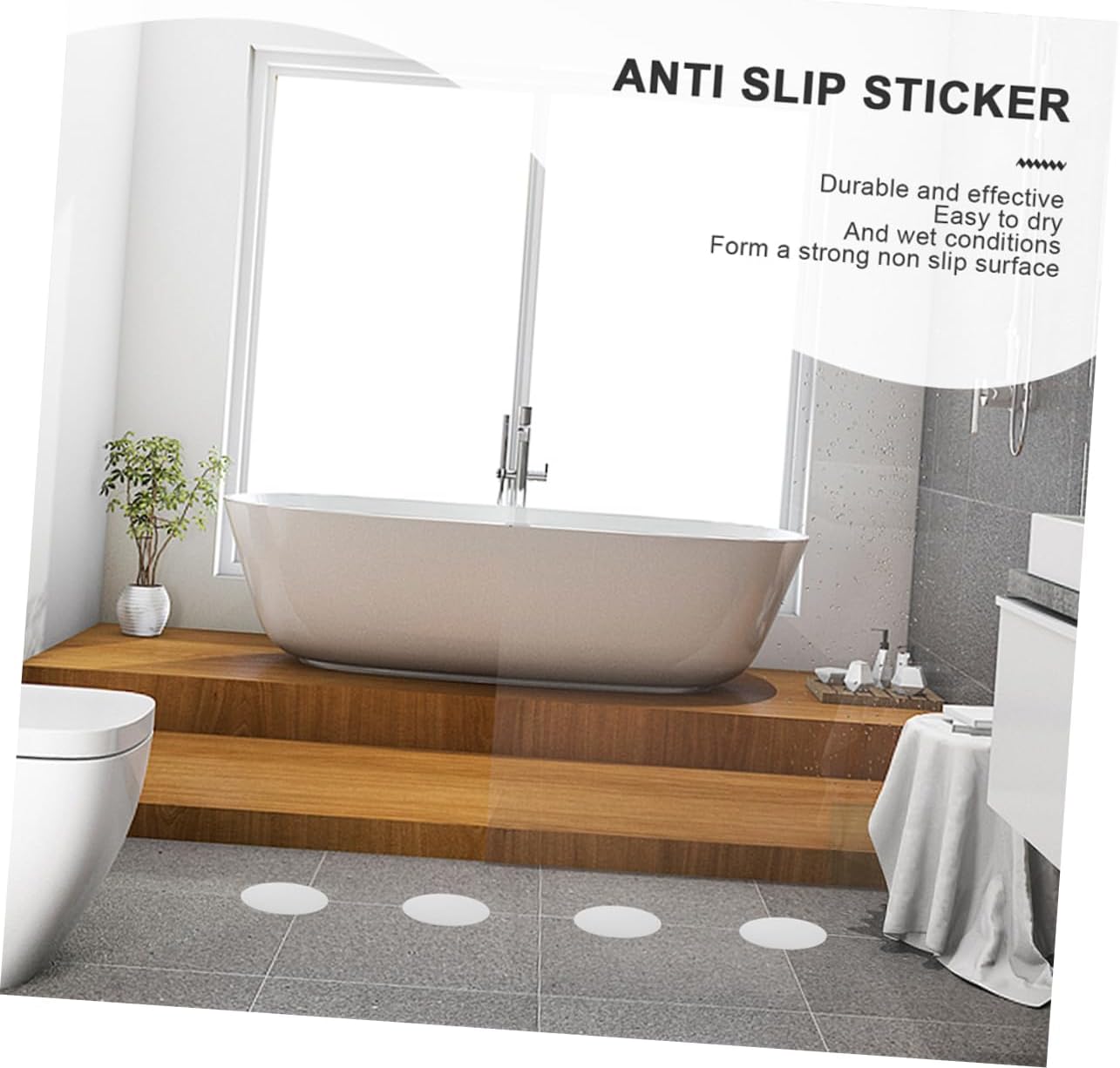 Non-Slip Bathtub Sticker Set