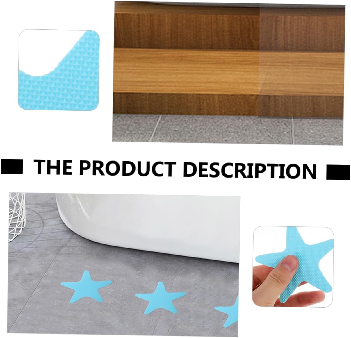 40-Piece Anti-Slip Bathtub Sticker Set for Safe Usage