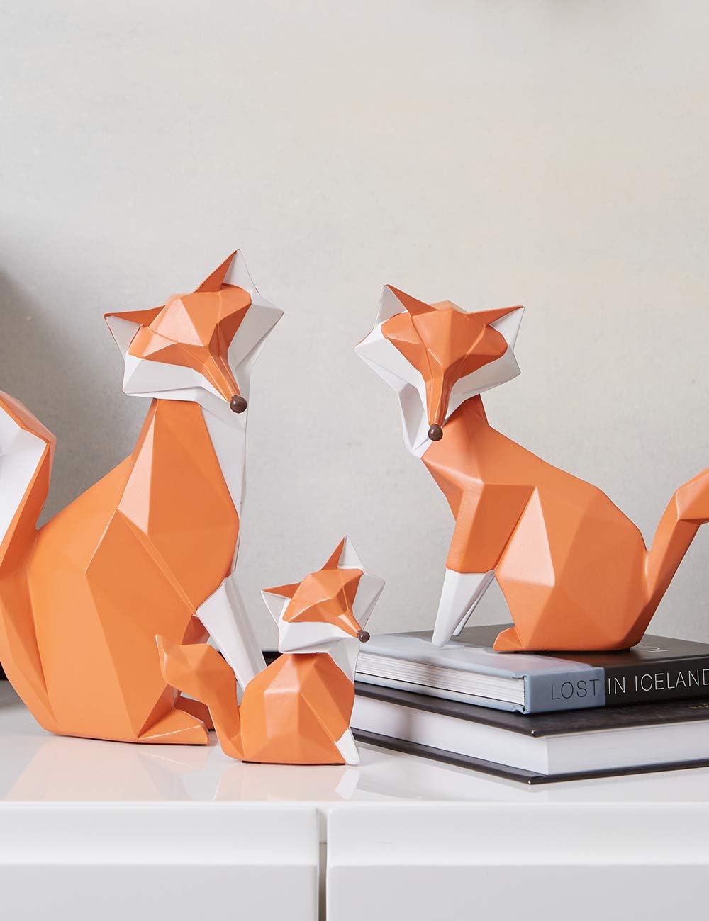 HAUCOZE Fox Figurine Decor