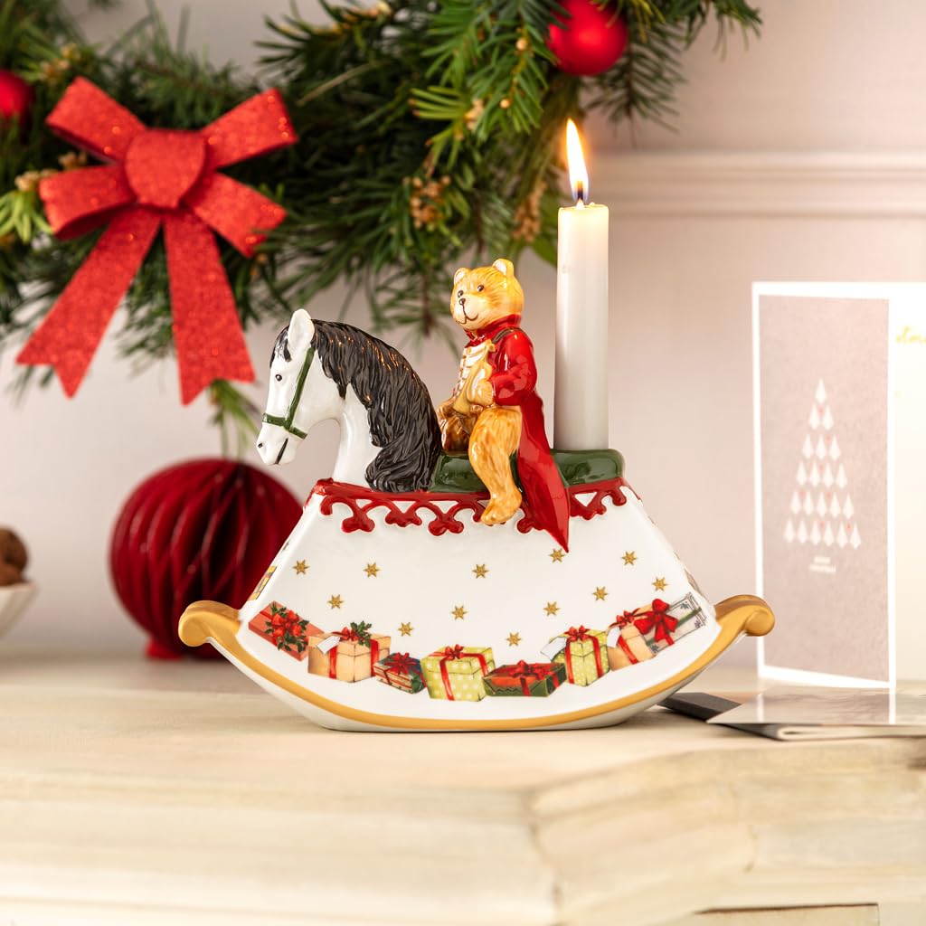 Villeroy Boch Candle Holder Christmas Toy Collectible at Home