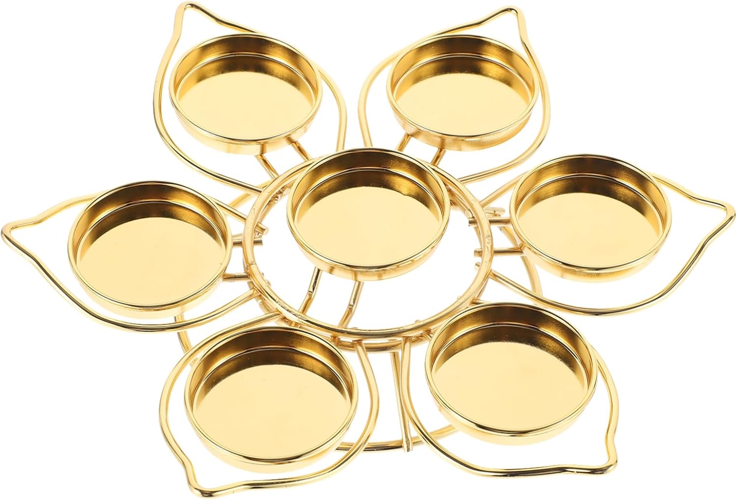Luxshiny Elegant Lotus Candle Holder for Home Decor