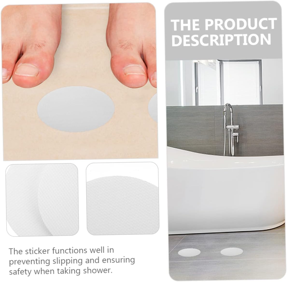 Non-Slip Bathtub Sticker Set