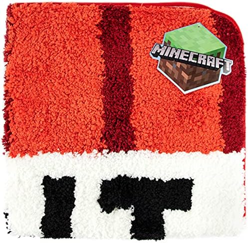 Jay Franco Minecraft Creeper TNT Bath Rug Soft Safety for Kids