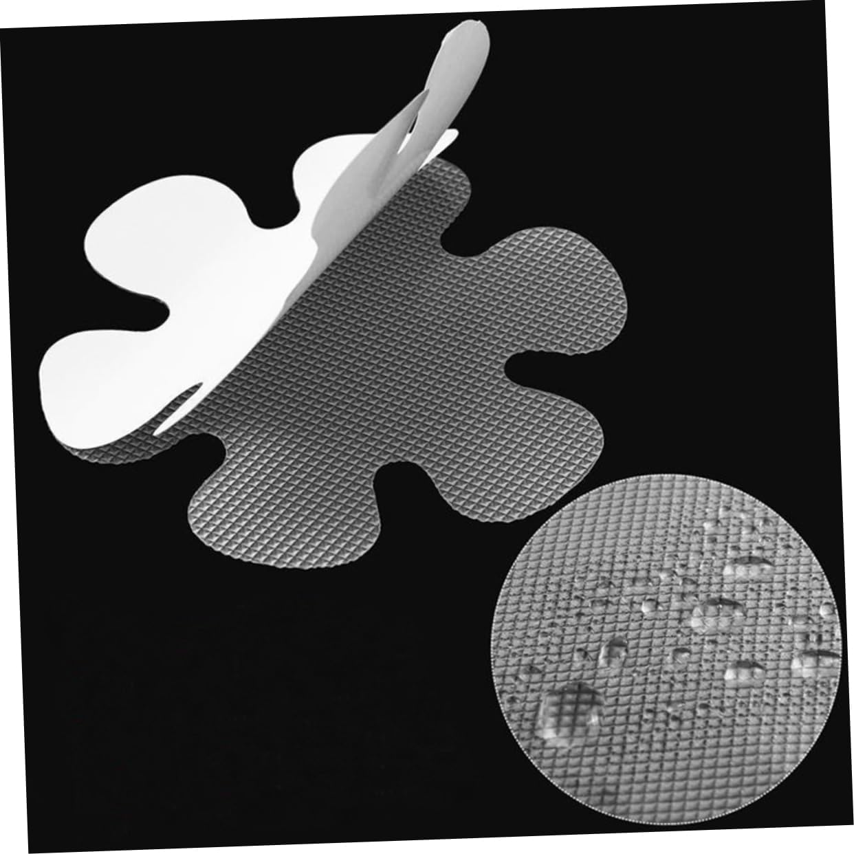 LIFKOME 20Pcs Non-Slip Bathtub Stickers Self Adhesive Round Flower Bath Appliques