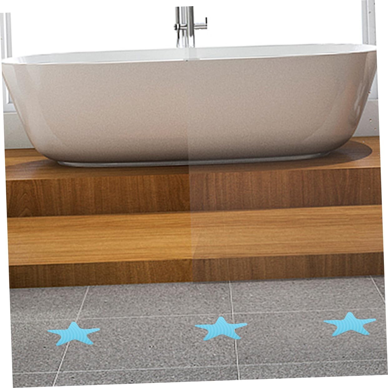 40-Piece Anti-Slip Bathtub Sticker Set for Safe Usage
