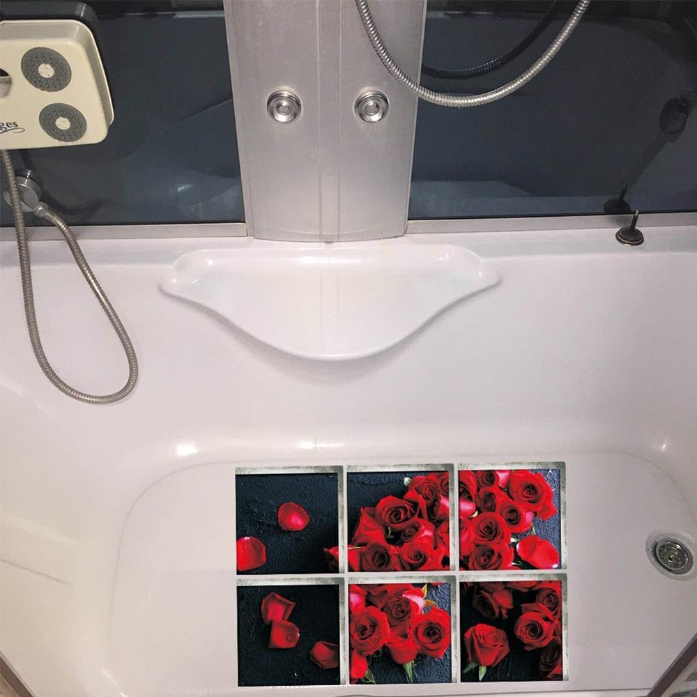 Targawerelax Non-Slip Bathtub Stickers 6pc Set