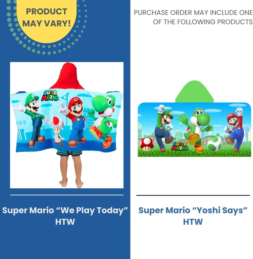 Super Mario Bath Wrap from Franco