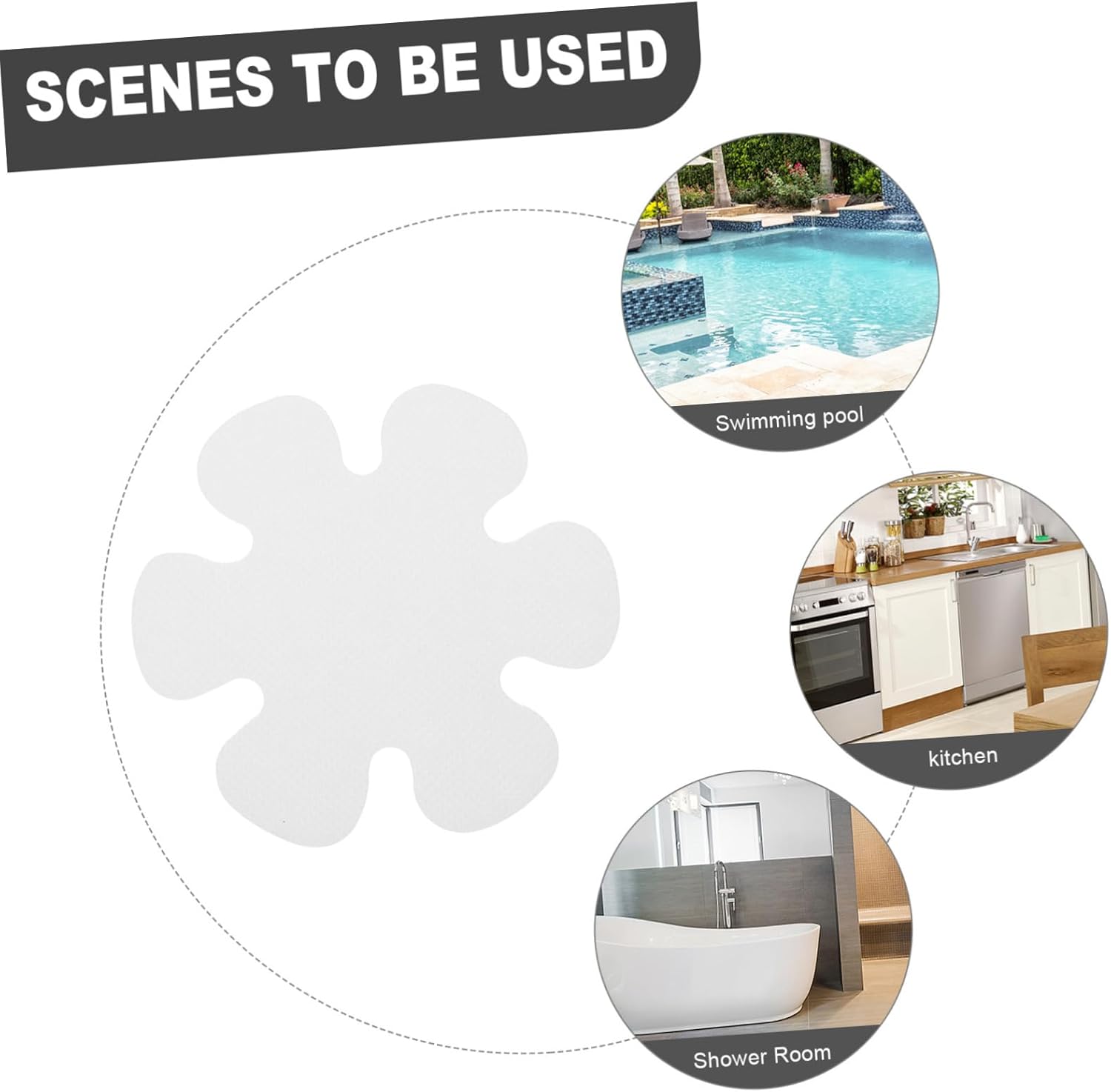 Sturdy Non-Slip Bathroom Floor Sticker