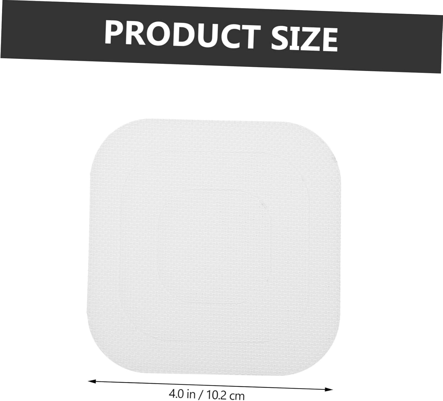 24Pcs Square Non Slip Bathtub Stickers for Safety Adhesive