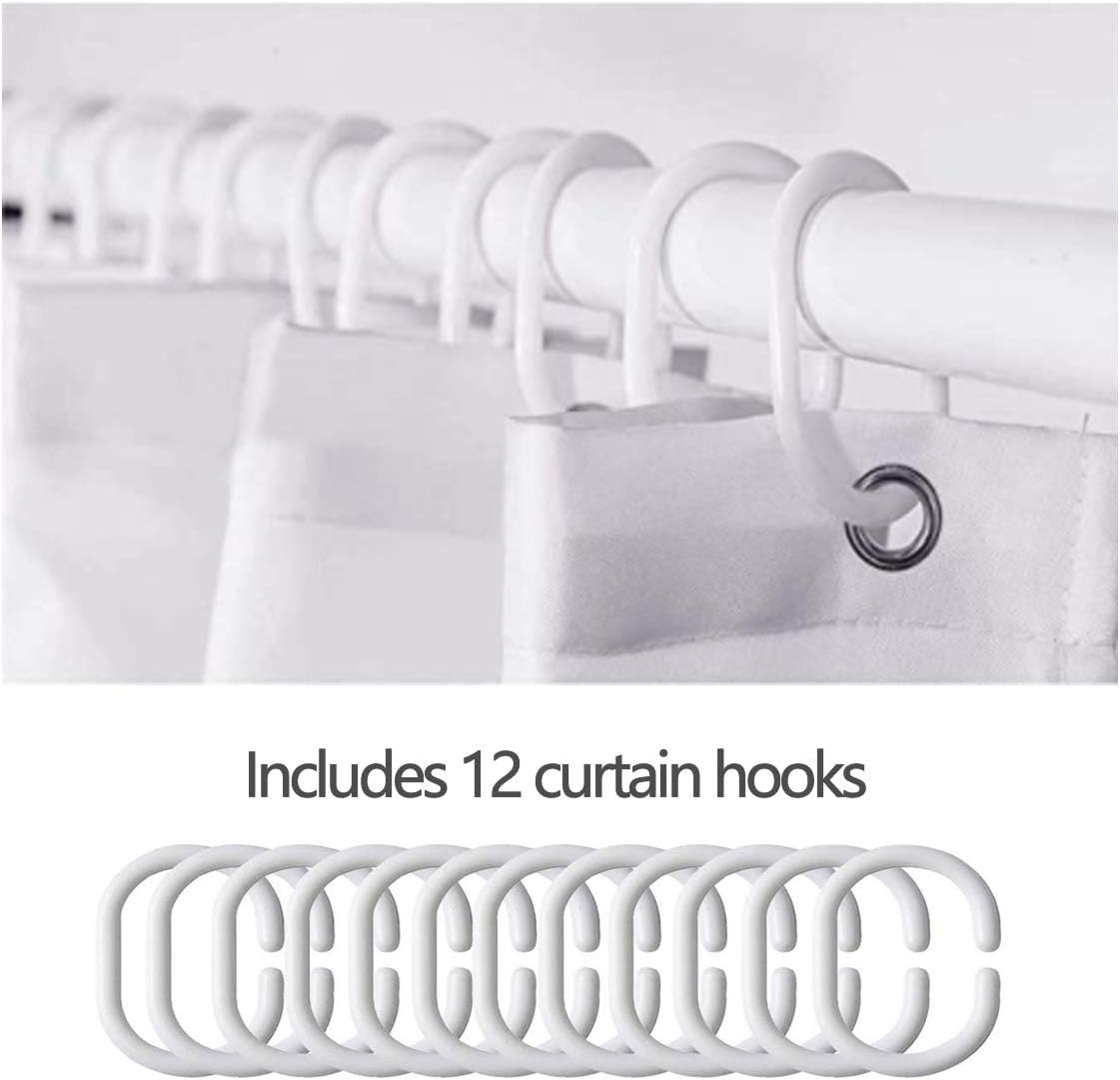 Fun Football Shower Curtain for Kids 72x72-Inch