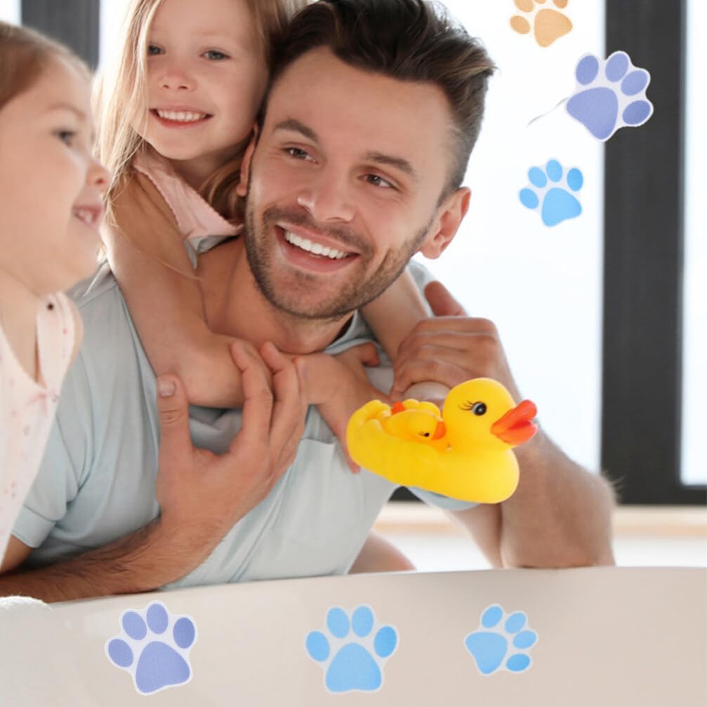 10-Piece Non-Slip Bathtub Sticker Set for Dogs