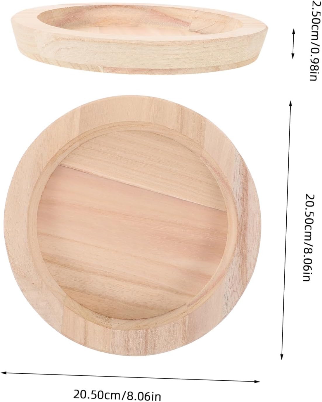 Elegantly Decorate Your Space with Cabilock Wooden Candle Holder