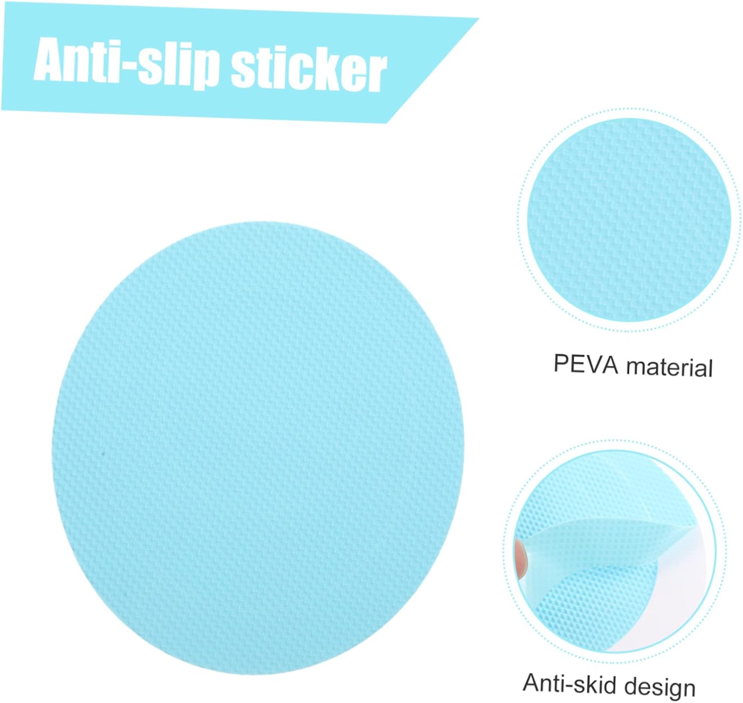 PRETYZOOM Non Slip Bath Tub Stickers 20 Pack Easy Install