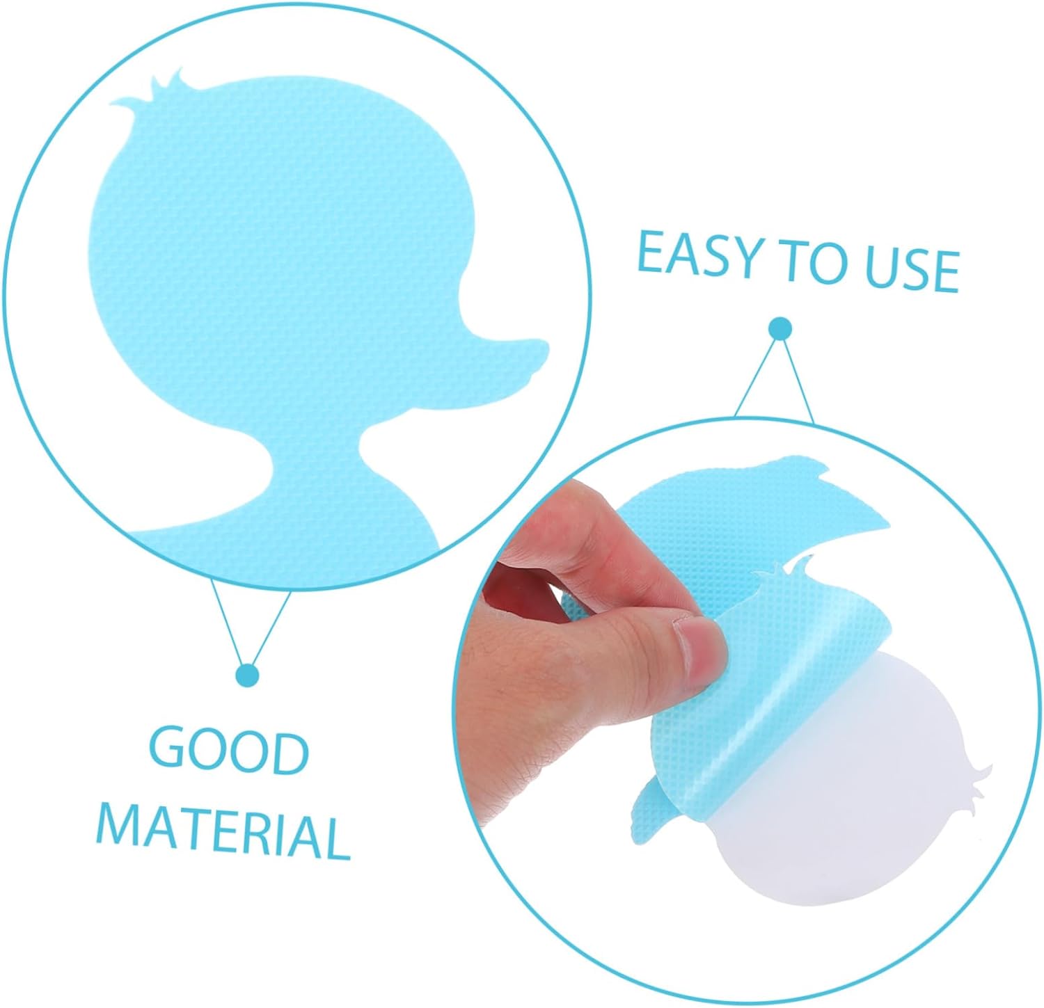 MAGICLULU 12pcs Non-Slip Bathtub Stickers for Safety and Fun