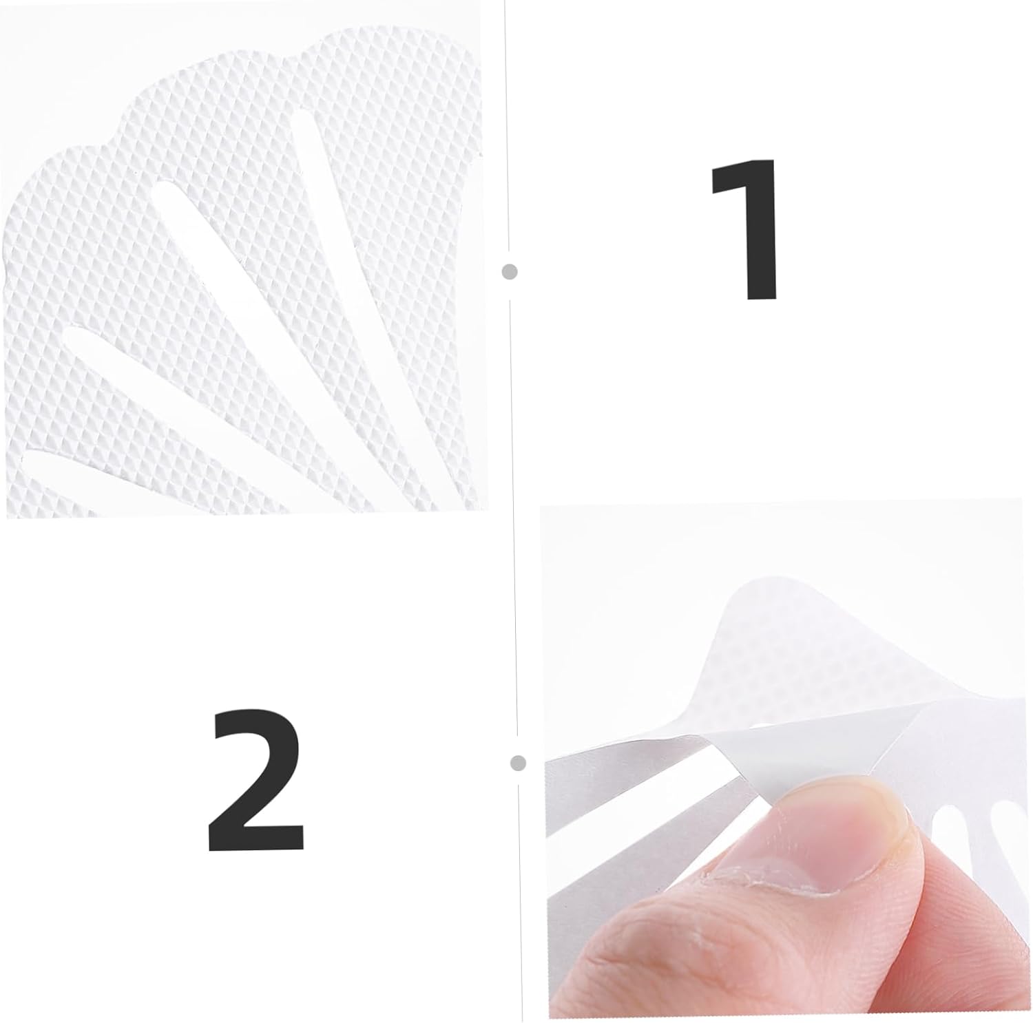 12pcs Non-Slip Bathtub Stickers Seashell Design