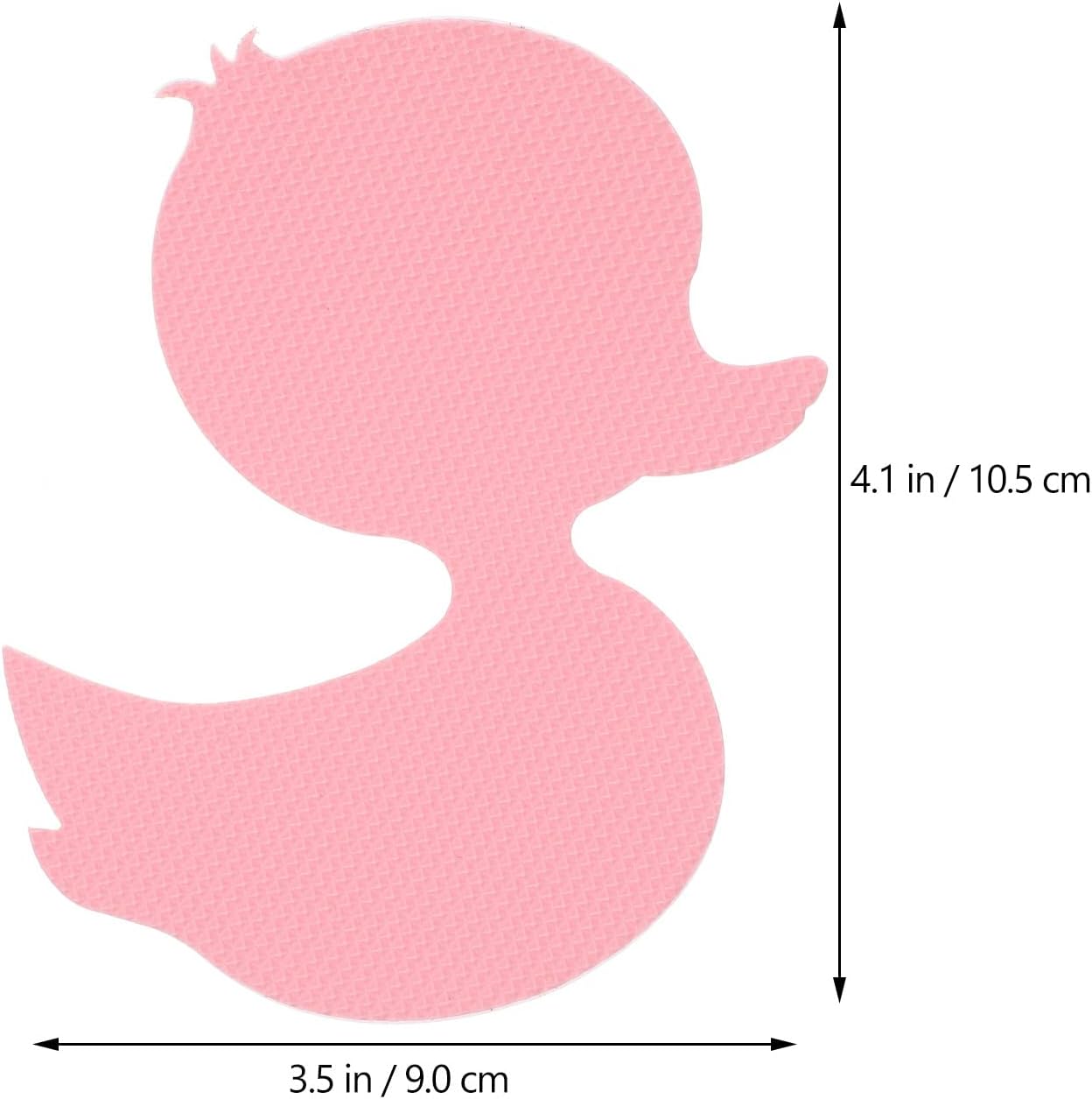 24-Piece Pink Non-Slip bathtub stickers