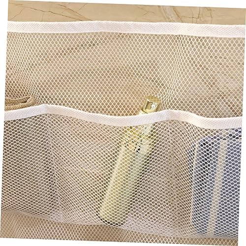 PRETYZOOM Bath Toy Organizer Suction Cup Mesh Storage Bag Tub Holder