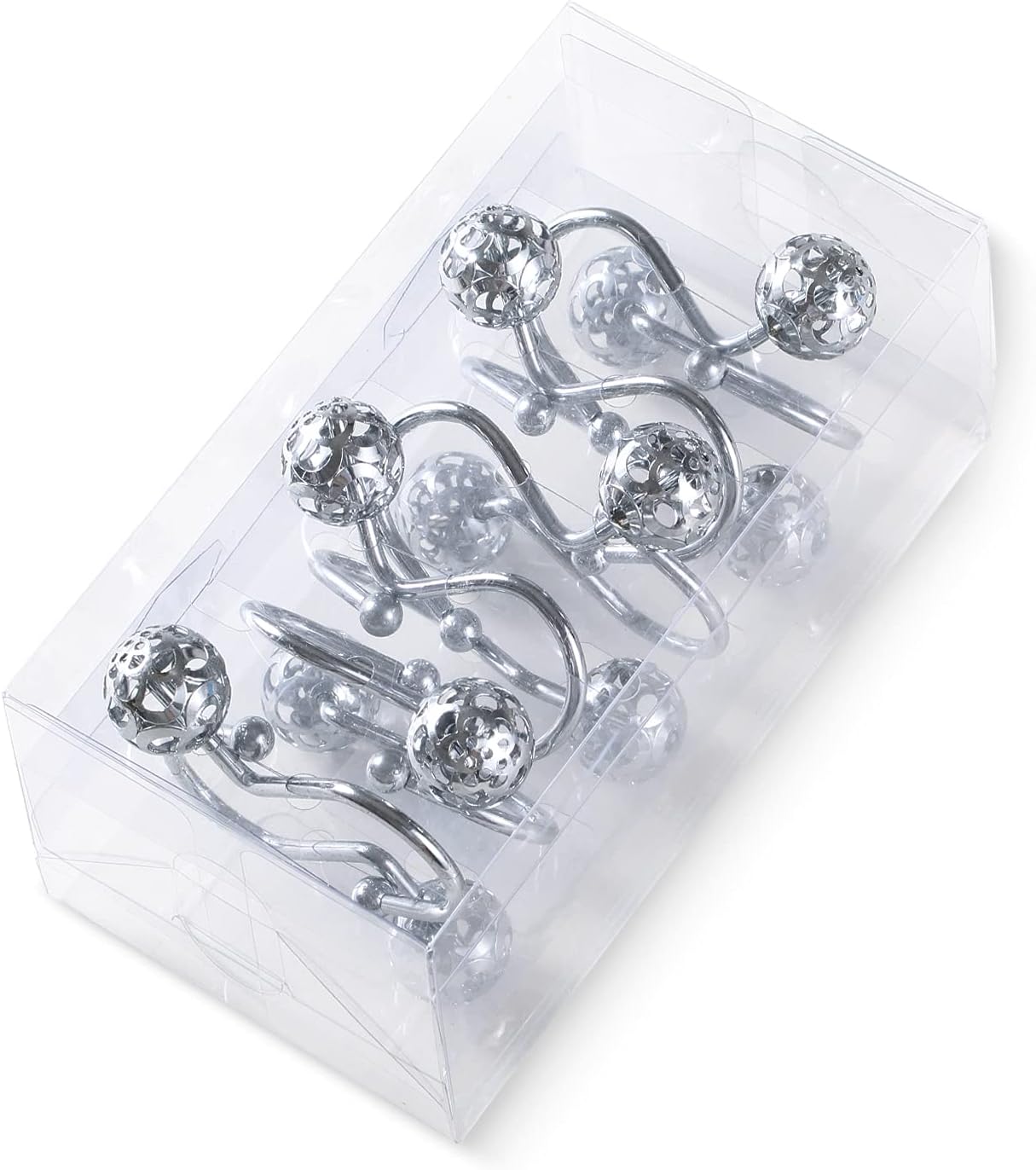 Stunning Set of 12 Bling Metal Showers Hangers