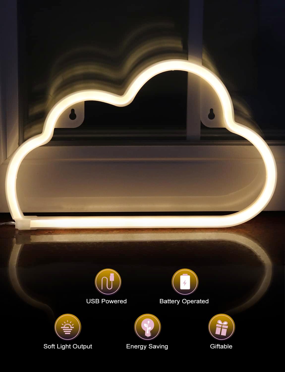 Aesthetic LED Neon Sign for Kids