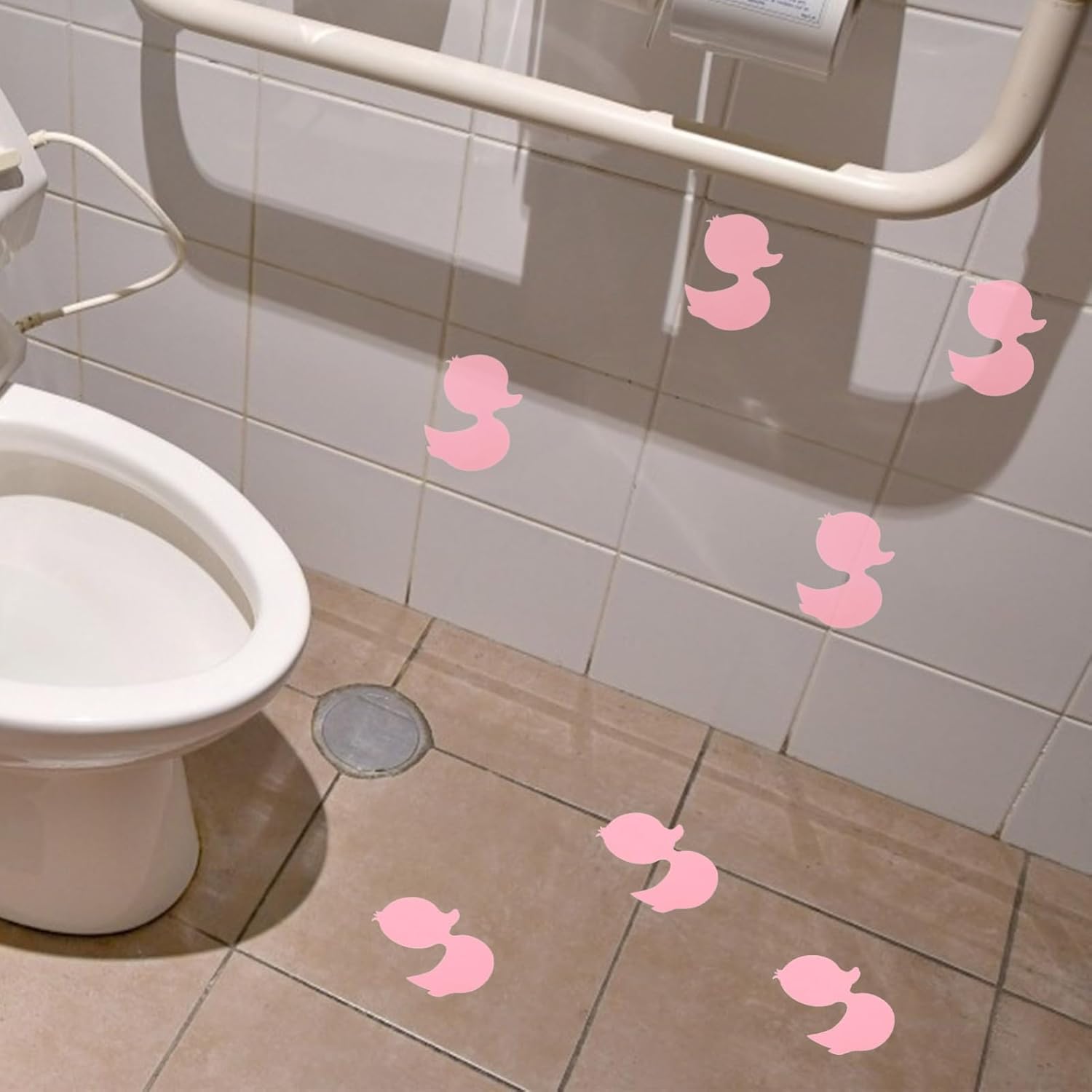 12pk Easy Peel Non-Slip Bath Stickers for Kids Safe Bathroom Decals