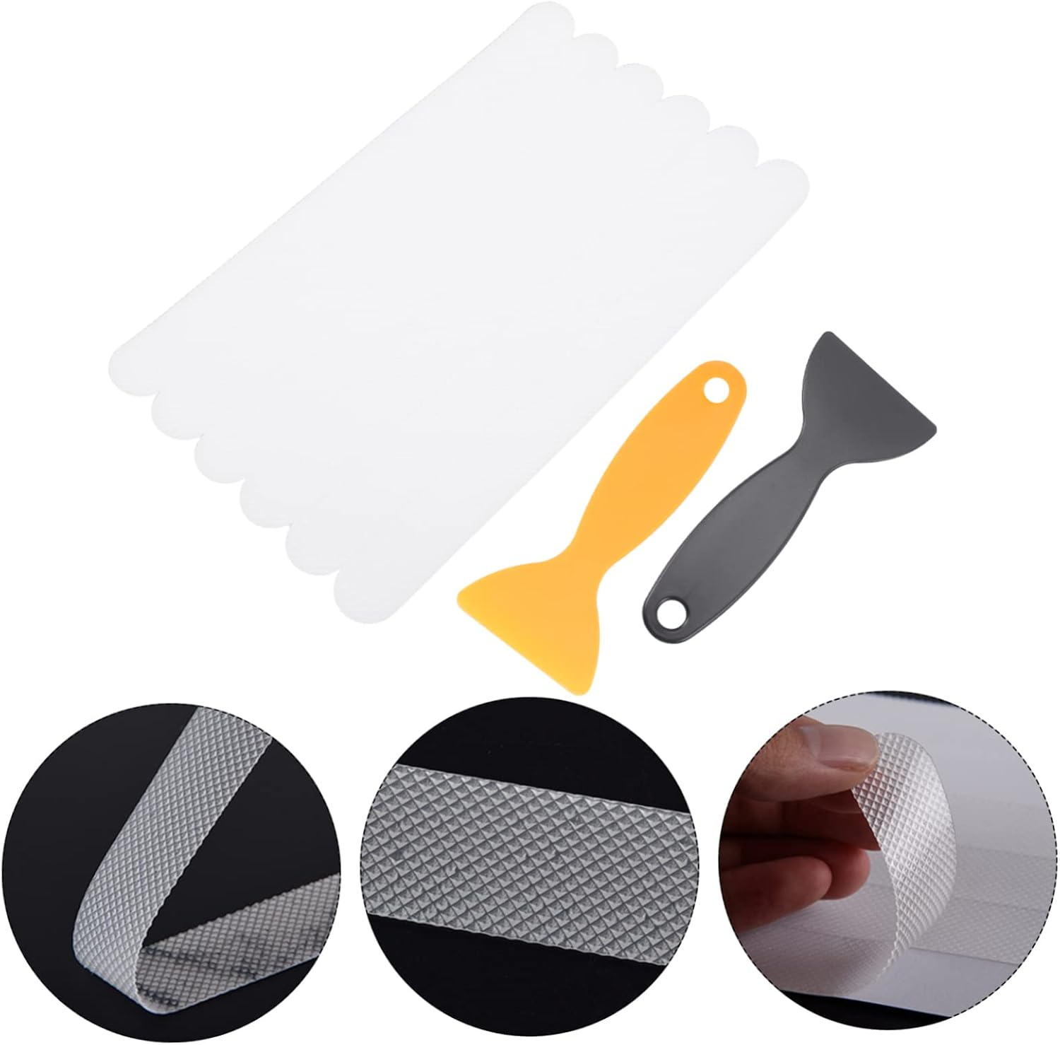 6Pcs Slip Shower Stickers by MagicLulu for Non-Slip Grip